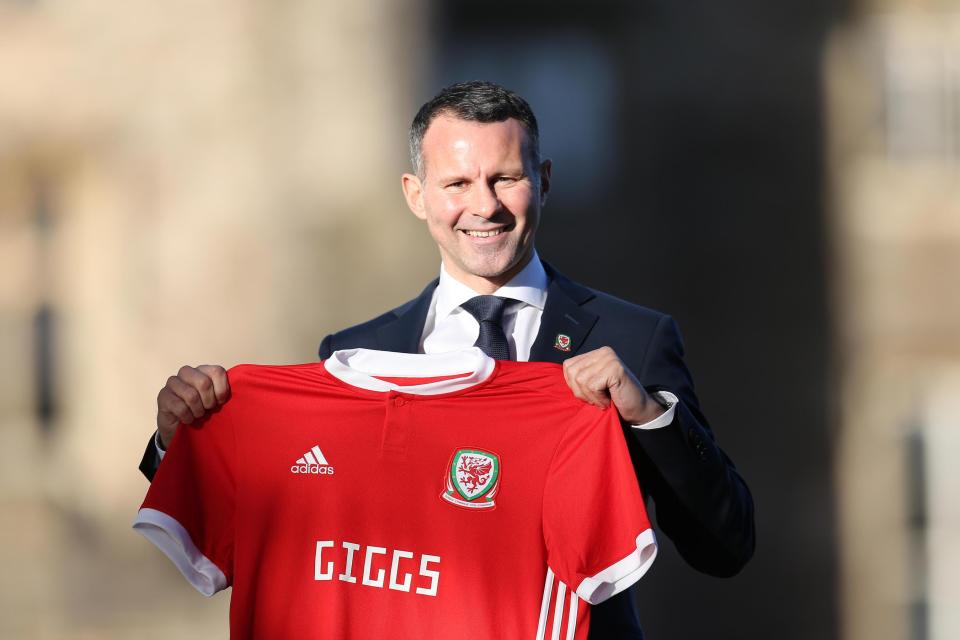  Ryan Giggs was unveiled as Wales manager in January