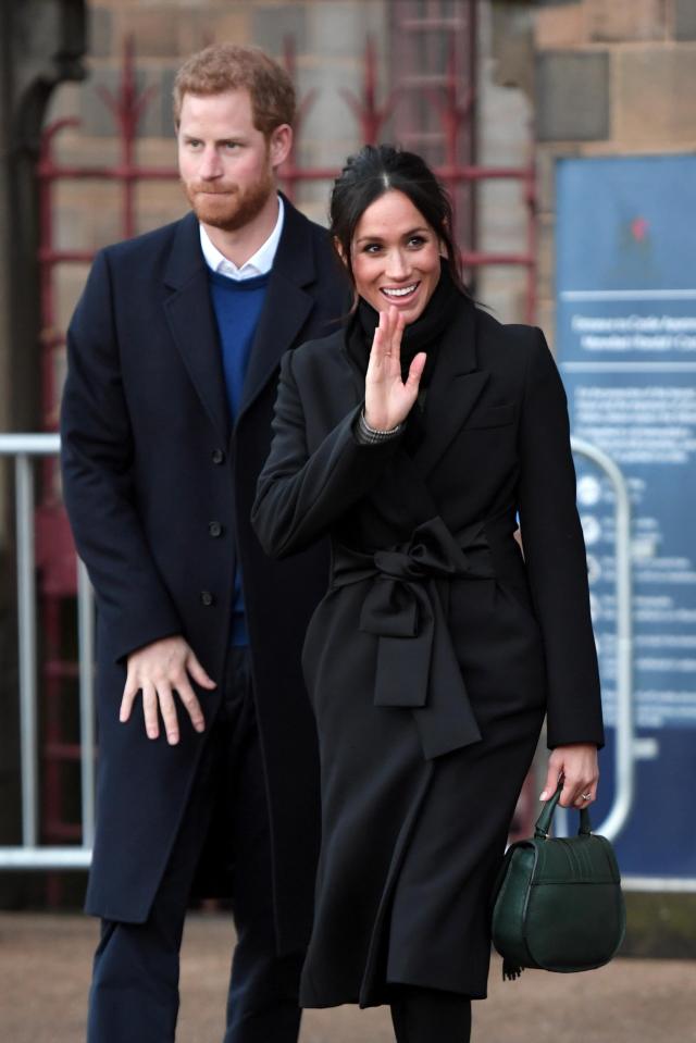  He claims Meghan's palms are indicative of her being 'dominant' and 'scared of failure'