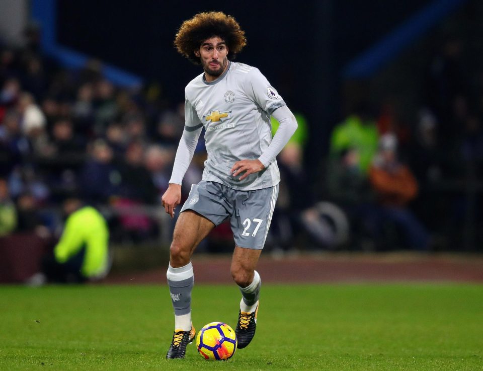  Fellaini could miss up to five weeks for United