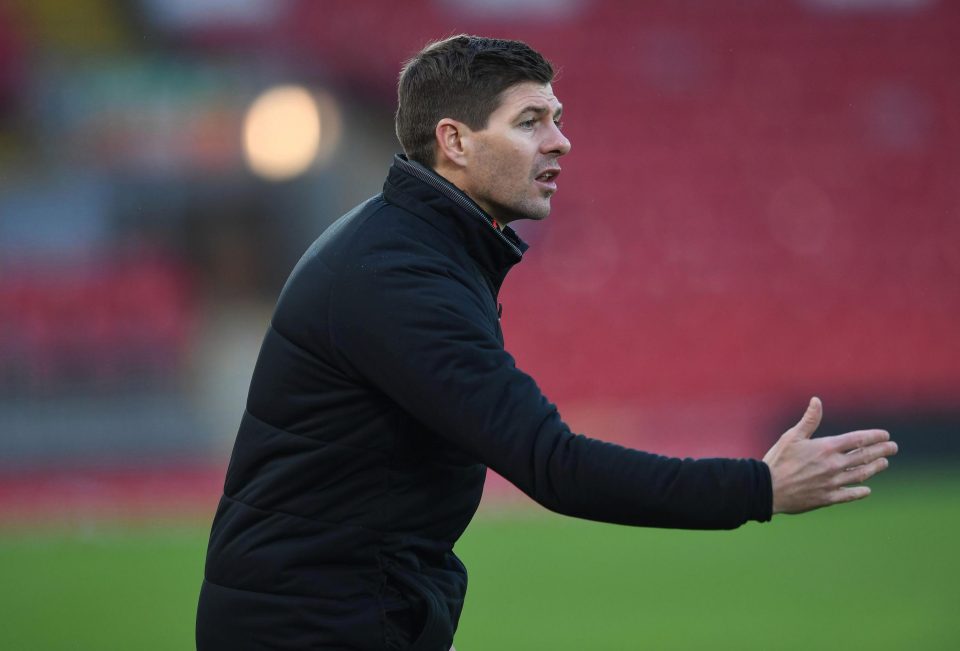  Gerrard now coaches Liverpools u-18s side