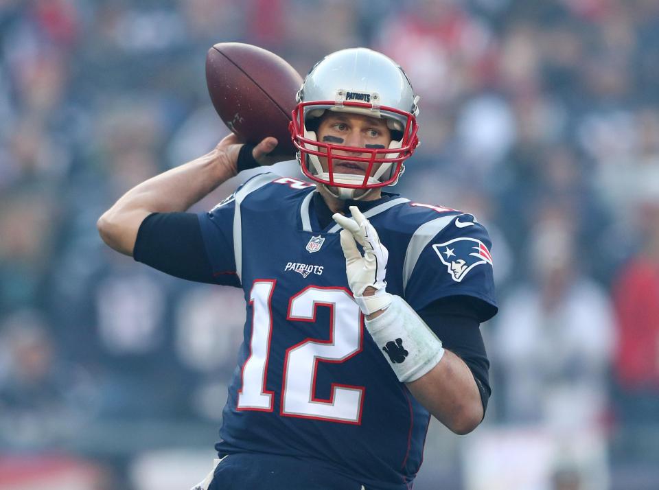  Tom Brady will be looking to lead New England Patriots to Super Bowl glory