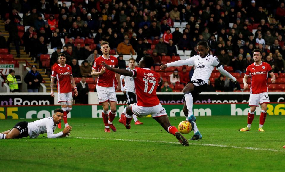  Ryan Sessegnon has bagged eight goals for Fulham this season