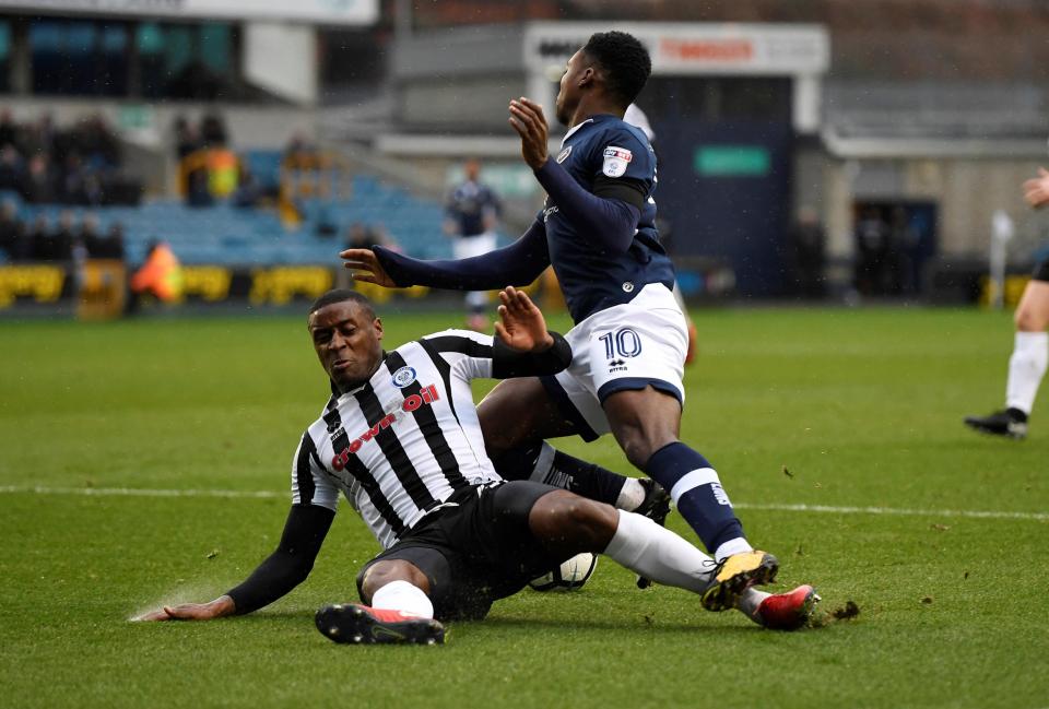  Donervan Daniels has been on loan at Rochdale this season