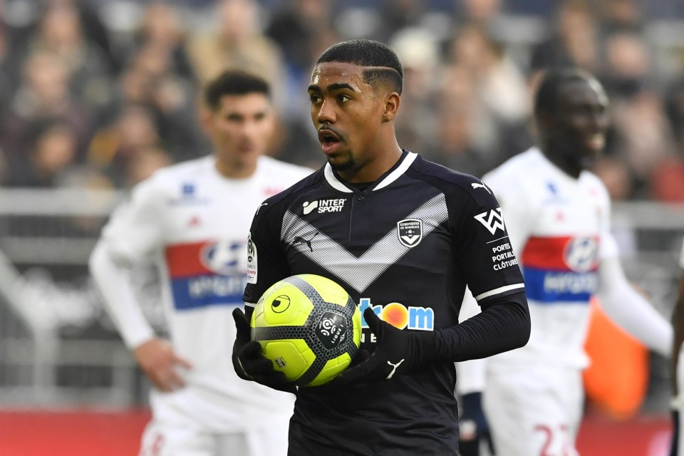 Bordeaux star Malcom is now being hunted by German club Bayern Munich