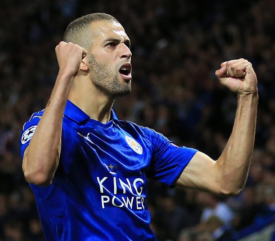  Islam Slimani netted once in the Prem or Leicester this term before his loan move