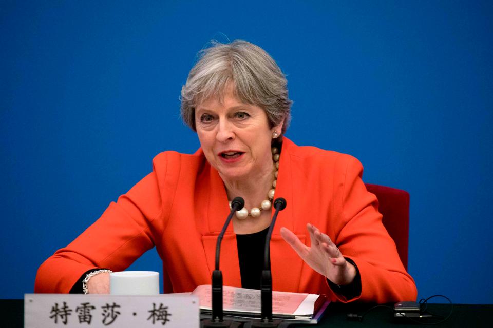  Theresa May wants to take Britain out of the single market and customs union