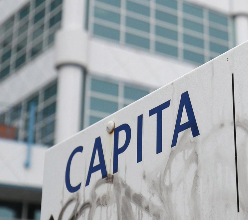  Capita Plc has 70,000 employees and a £5bn turnover