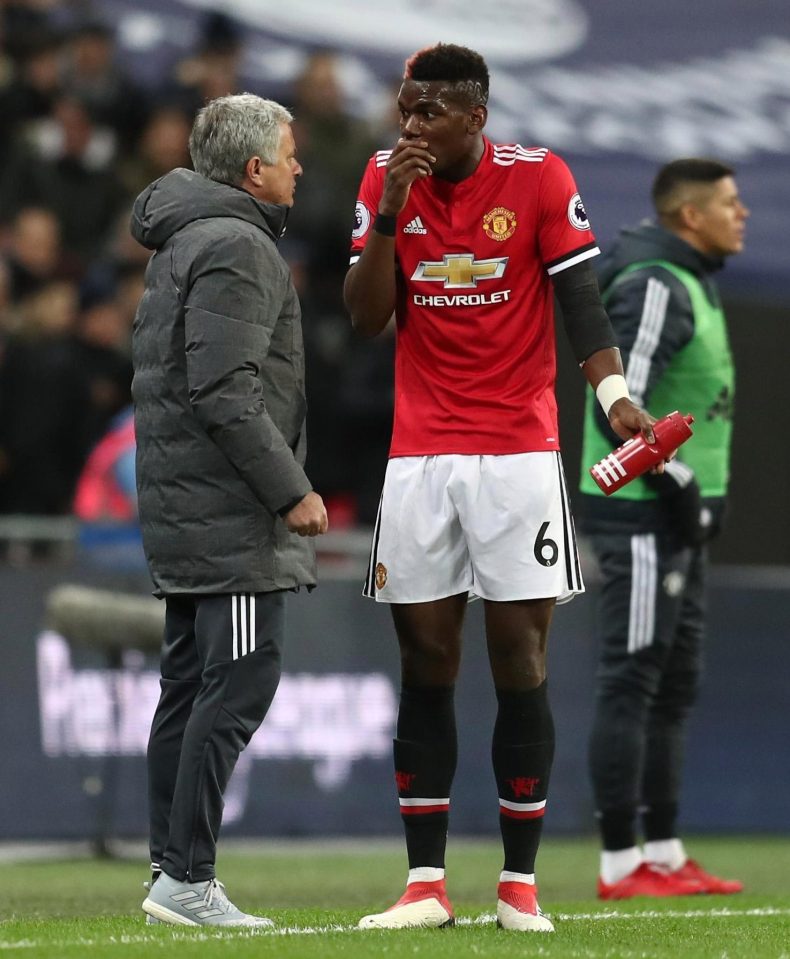  Pogba and Mourinho's relationship may be reaching the end of the road