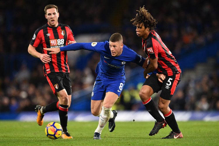  Bark;ey scored 0 points as Chelsea lost 3-0 to Bournemouth