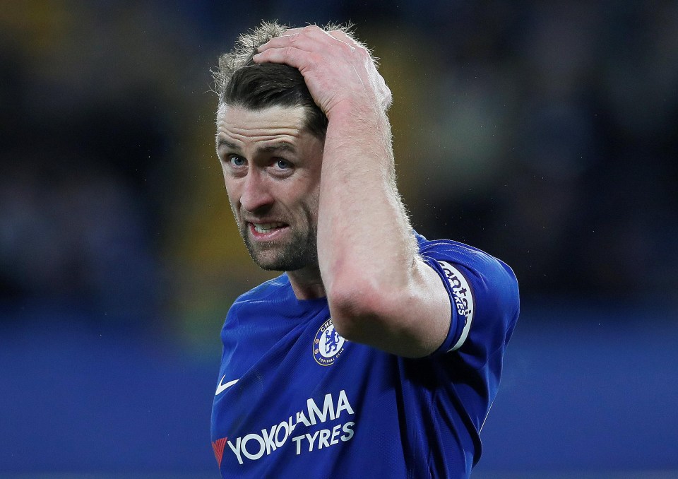 Gary Cahill was at fault for at least two of the goals conceded against Bournemouth