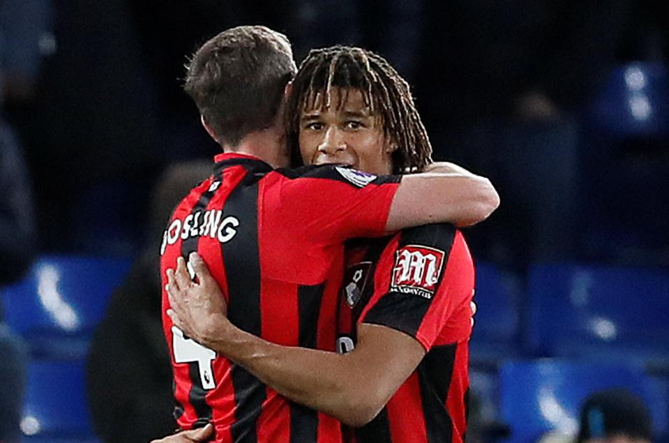  Ex-Chelsea man Nathan Ake also got on the scoresheet against his old club