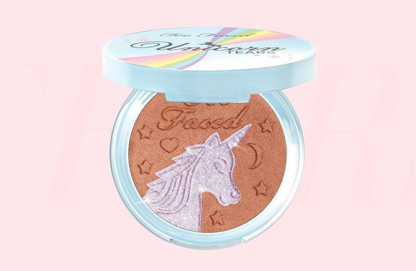  The Unicorn Tears Iridescent Mystical Bronzer will give you a warm glow