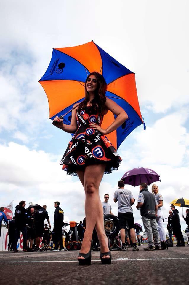  Lauren-Jade Pope is a grid girl and says she loves her job