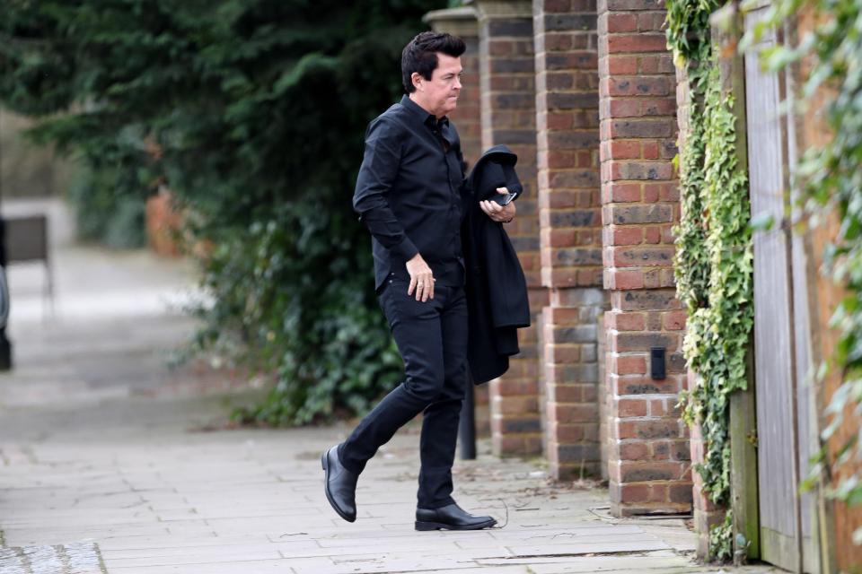  Spice Girls Svengali Simon Fuller made his way into the meeting