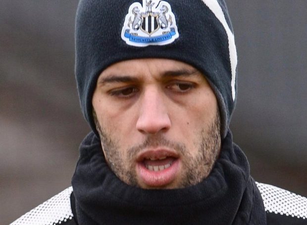 Striker Islam Slimani hopes he is warming up for his Newcastle debut against Man Utd on Sunday