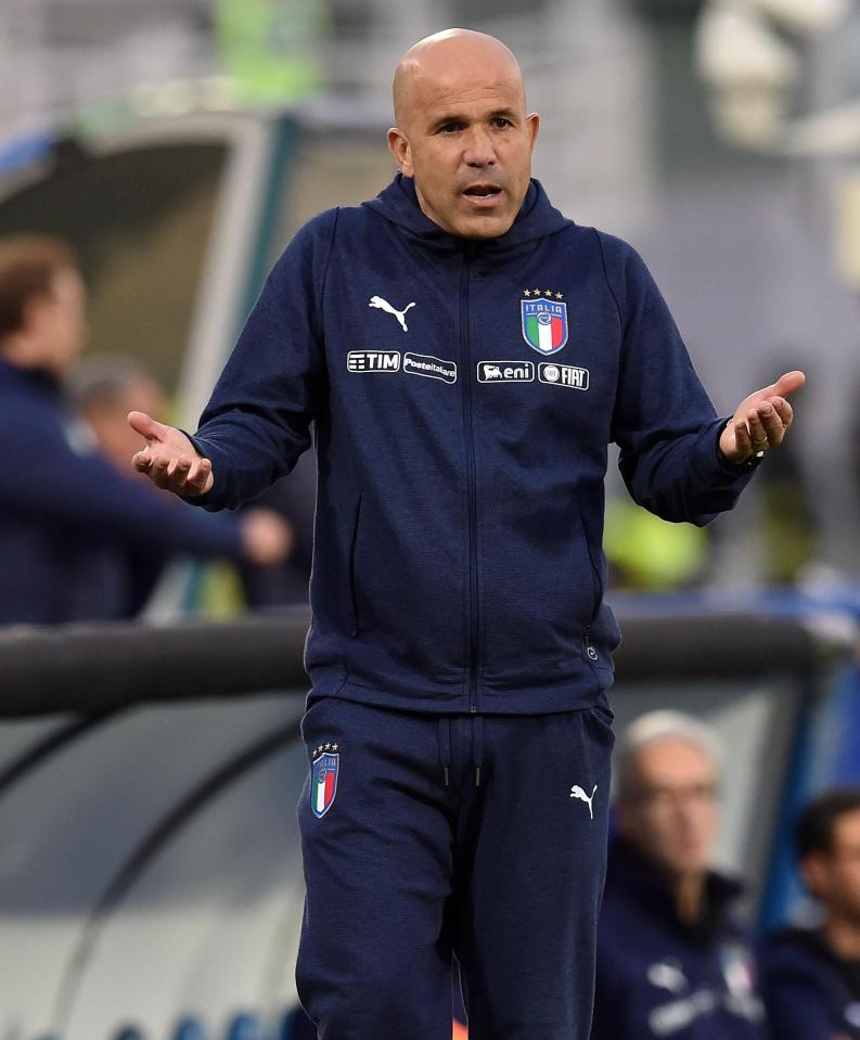  Under-21s boss Luigi Di Biagio to be named temporary Italy manager