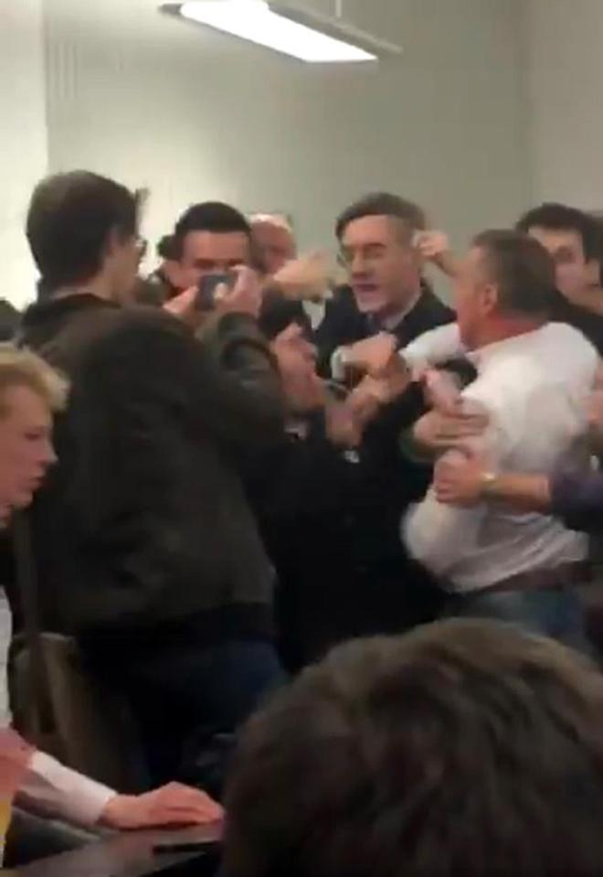  Students at the University of the West of England recently disrupted a talk by Tory MP Jacob Rees-Mogg