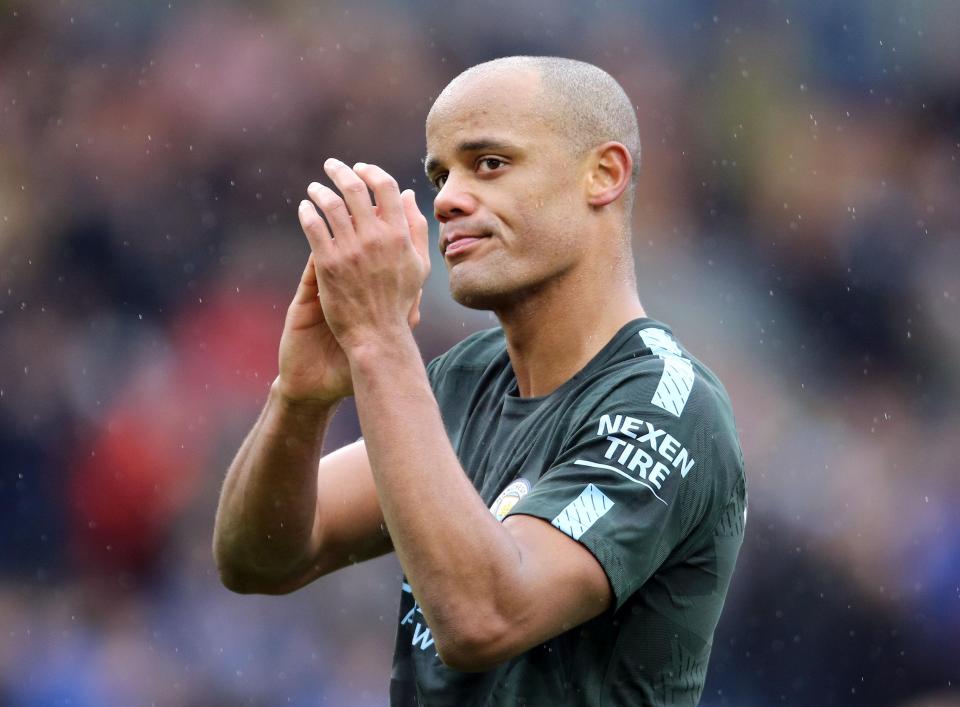  Manchester City are considering letting Vincent Kompany leave this summer