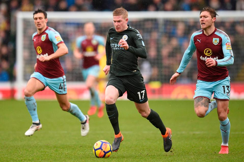  Kevin De Bruyne admits he felt like s*** after Burnley draw