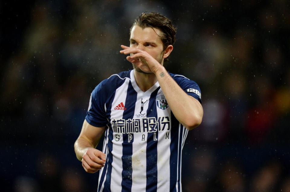  West Brom are standing by Jay Rodriguez after his FA charge