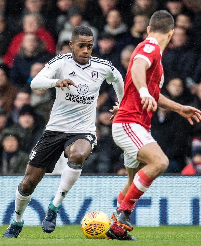  Ryan Sessegnon is well known as one of the quickest down the wing