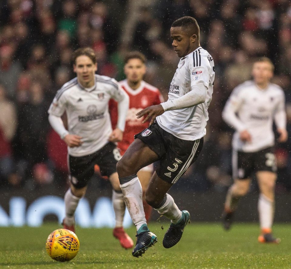  Ryan Sessegnon has become one of Fulham's prised assets