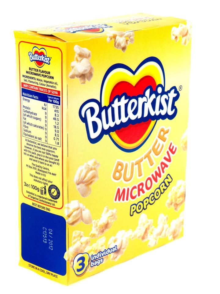  Five Butterkist lines have also increased at Sainsbury's