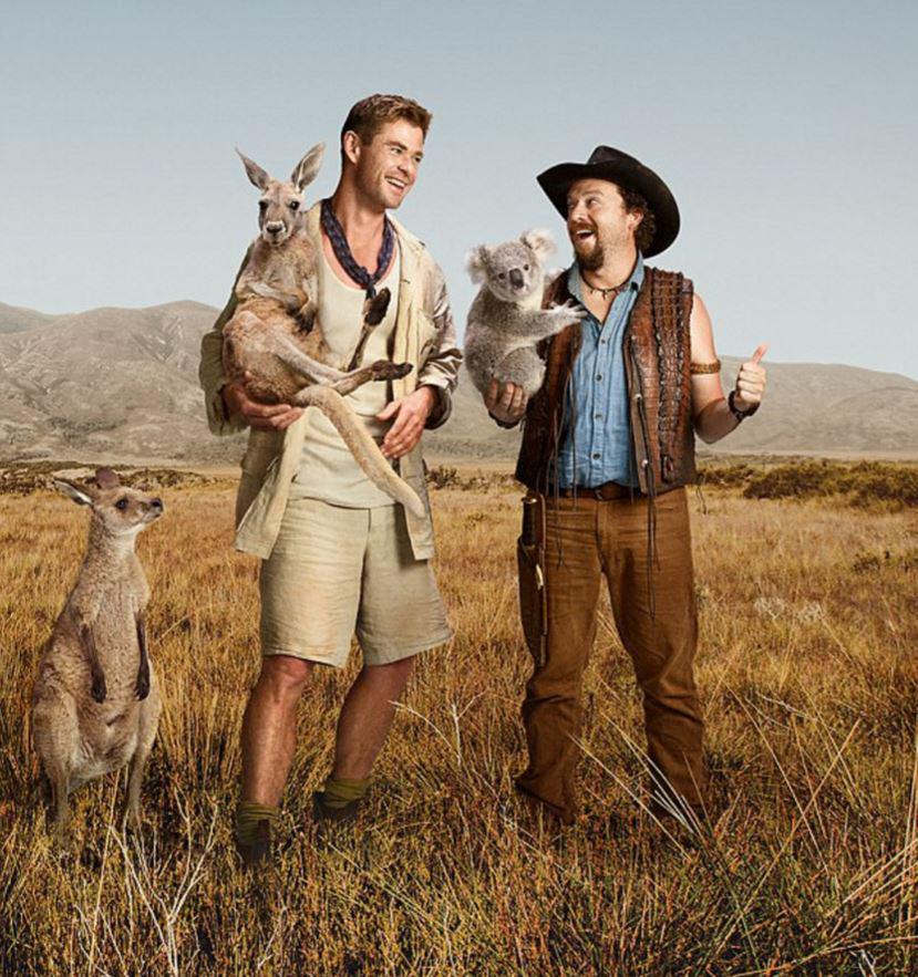  The spoof trailer starring Chris Hemsworth and Danny McBride was actually an ad for Tourism Australia