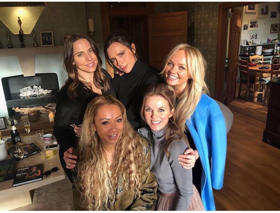  The Spice Girls may back the new crop of girl power stars through a record label