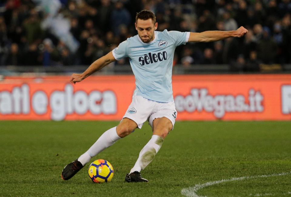  The defender will be leaving Lazio as a free agent this summer