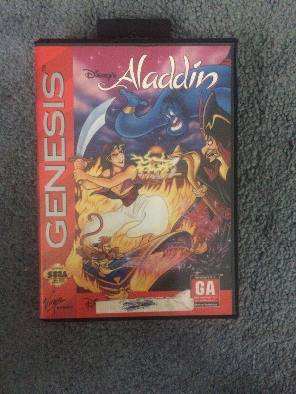  A Sega Genesis Aladdin Game like this is reportedly worth a massive £180