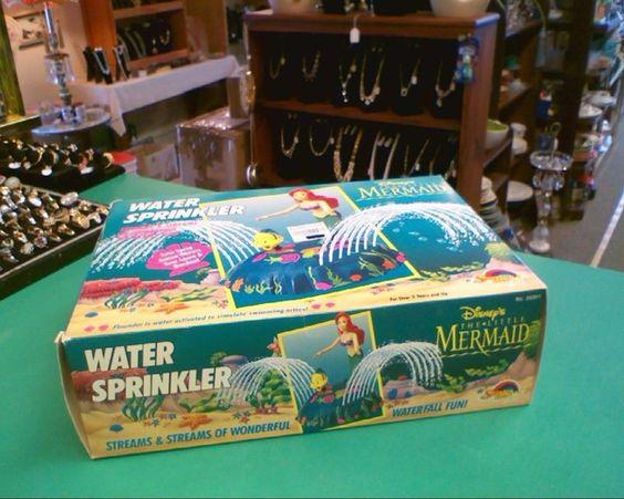  Could there be a Little Mermaid Water Sprinkler like this worth £70 in your house?