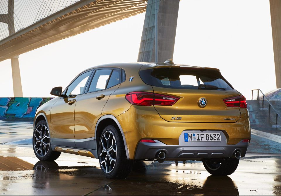  Think of the X2 as a baby X1 coupe