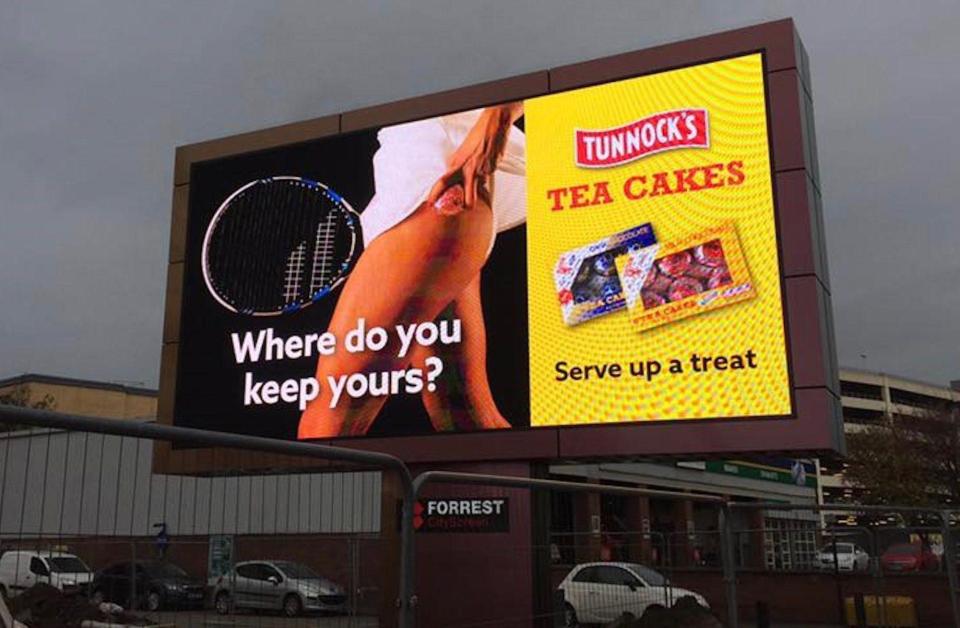  This racy ad for Tunnock's Tea Cakes was banned - after one person complained