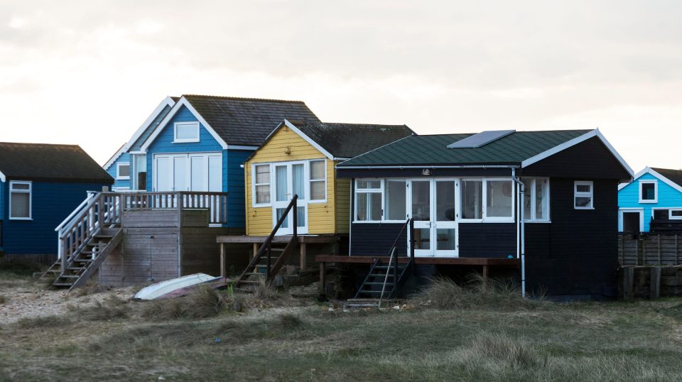  The bright yellow hut was sold to a buyer who was at the front of the 30-strong waiting list for the exclusive cabins