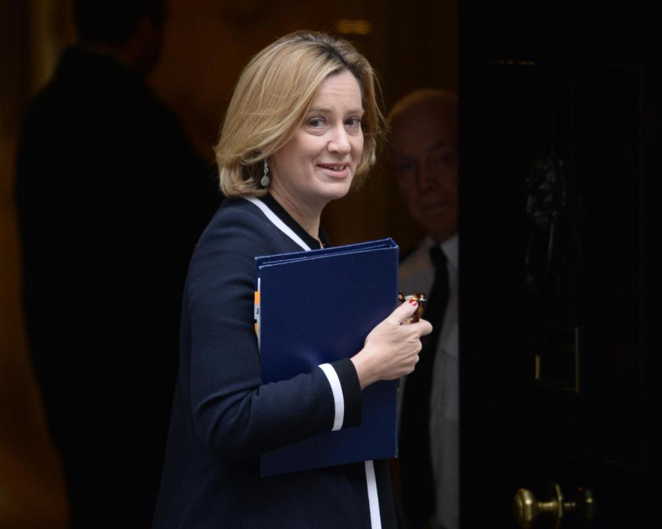  Amber Rudd has said big social media giants must share their terror detection software