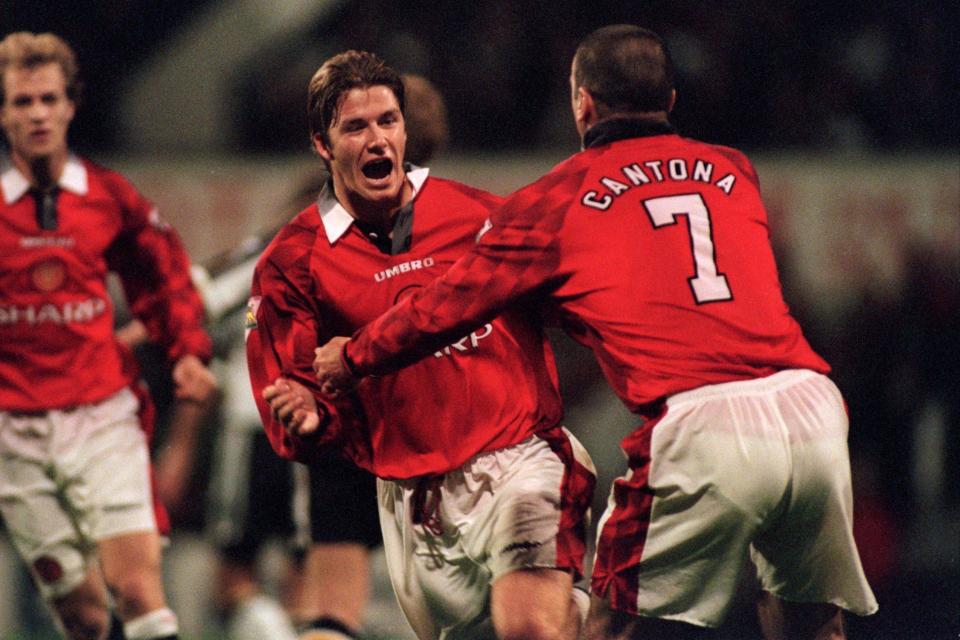  David Beckham has two efforts in the top seven hardest strikes in Prem history