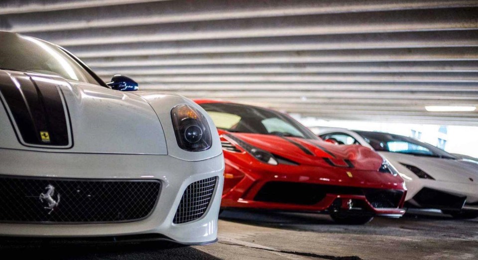 Incredible secret supercar collection is valued over £3.5million