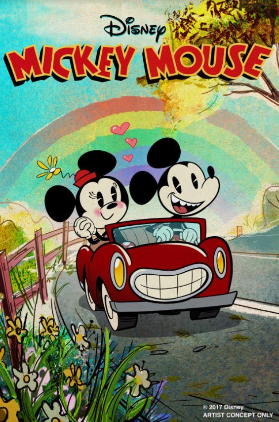  The attraction will put visitors inside the wacky and unpredictable world of a Mickey Mouse cartoon short