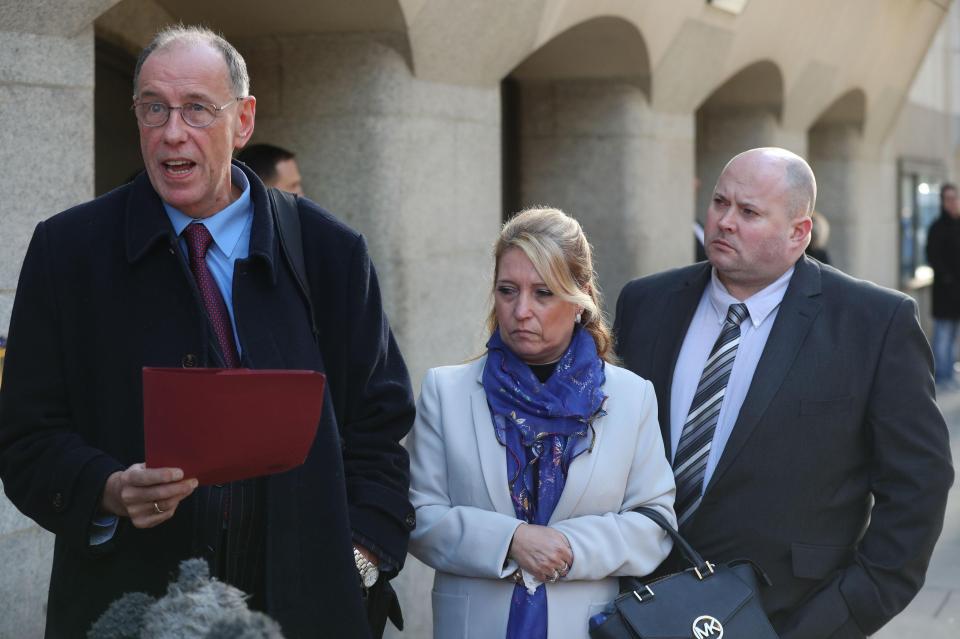  Denise Fergus, Bulger's mother, and her husband Stuart, right, were at the Old Bailey earlier this month when Venables was sentenced to 40 months in jail for possessing indecent images of children