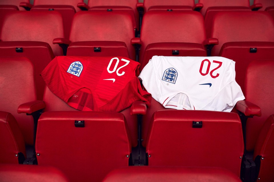 England have unveiled their World Cup 2018 kit