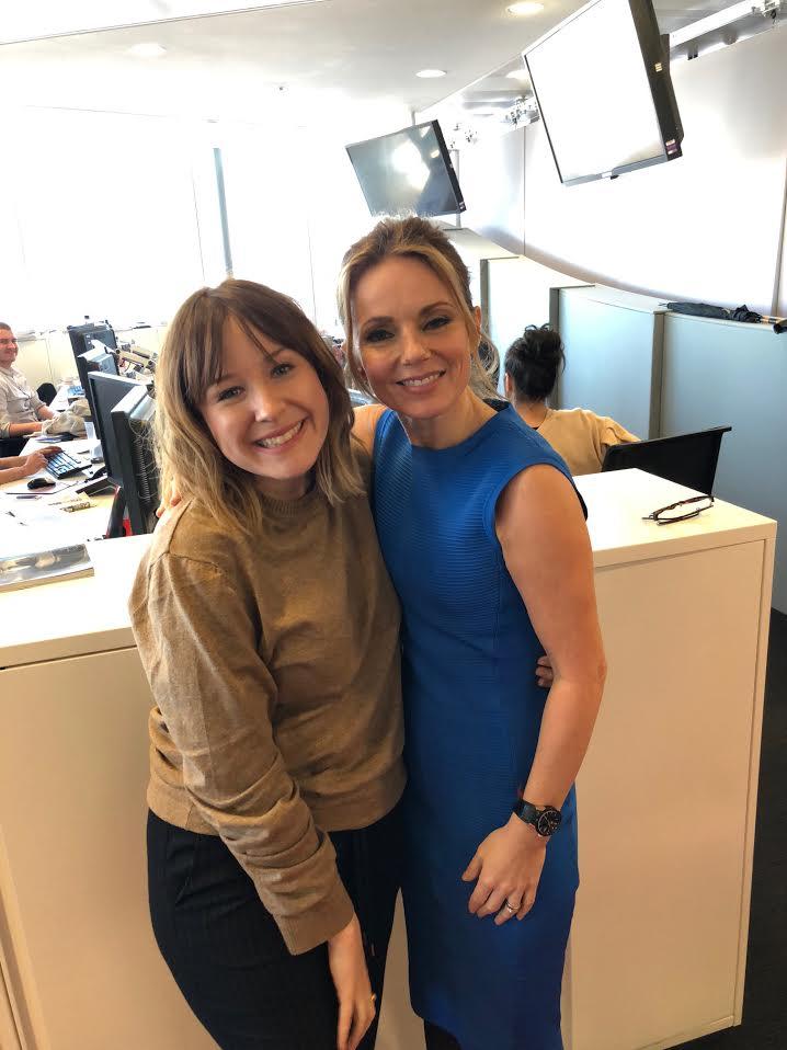  We were also treated to some Girl Power in the office with Geri Horner