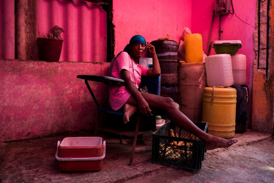 Lucero, 29, lives in Barrio el Bolsillo and is one of the best stylists on the island 