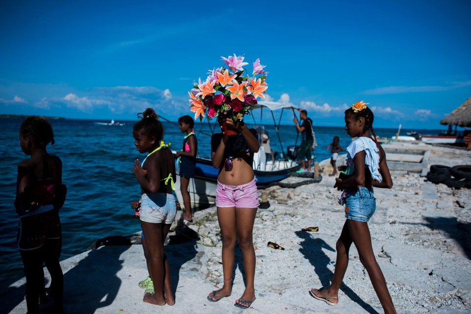 There's a sense of joyful simplicity in the life portrayed in the photos