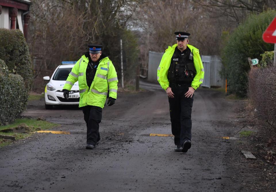  Manchester United had added police presence at Carrington training complex this morning