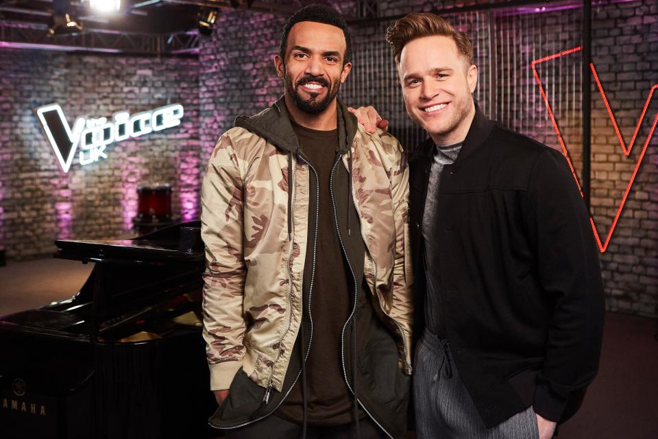  Olly Murs is joined by Craig David