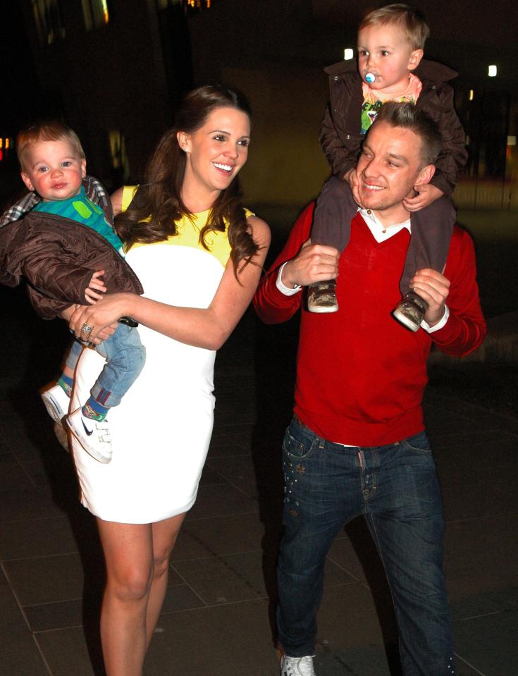  Danielle Lloyd and Jamie O'Hara have made up after four years of rowing