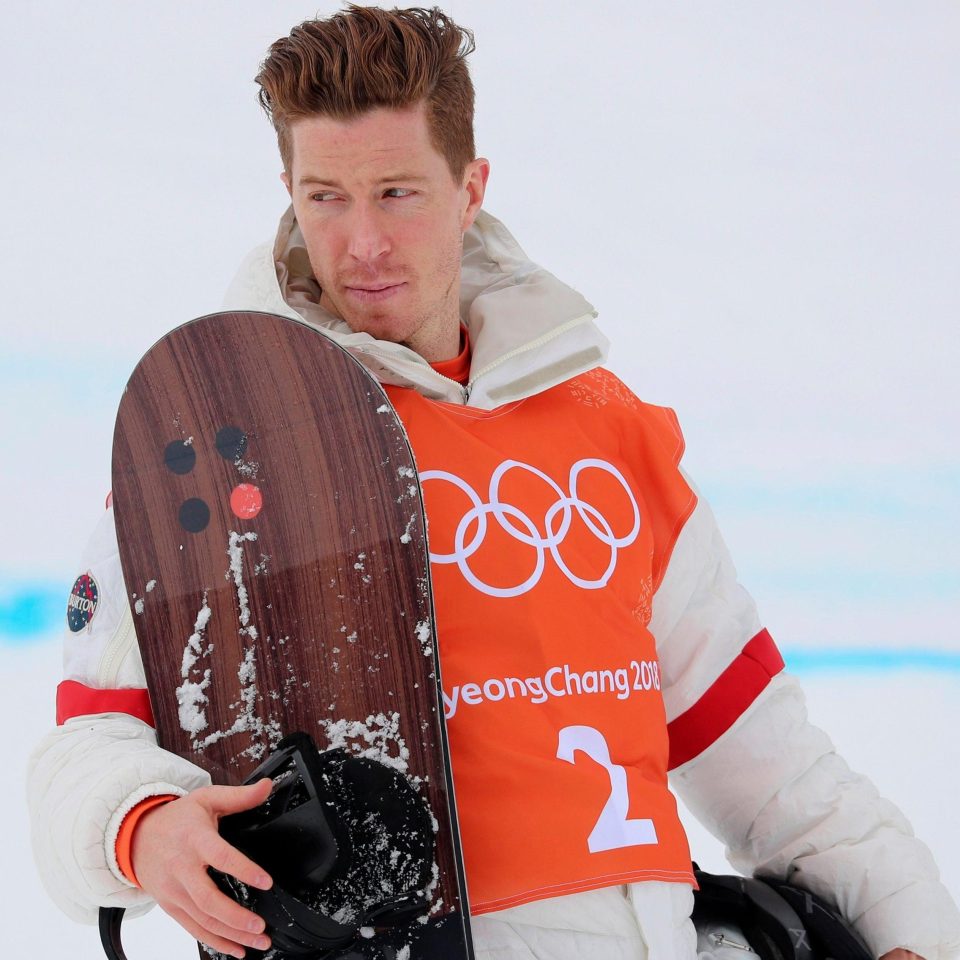  Three-time Olympic snowboard champion Shaun White is nicknamed the Flying Tomato because of his hair