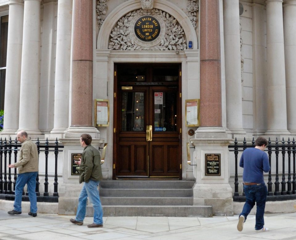 The Knights Templar Wetherspoons in London will close today