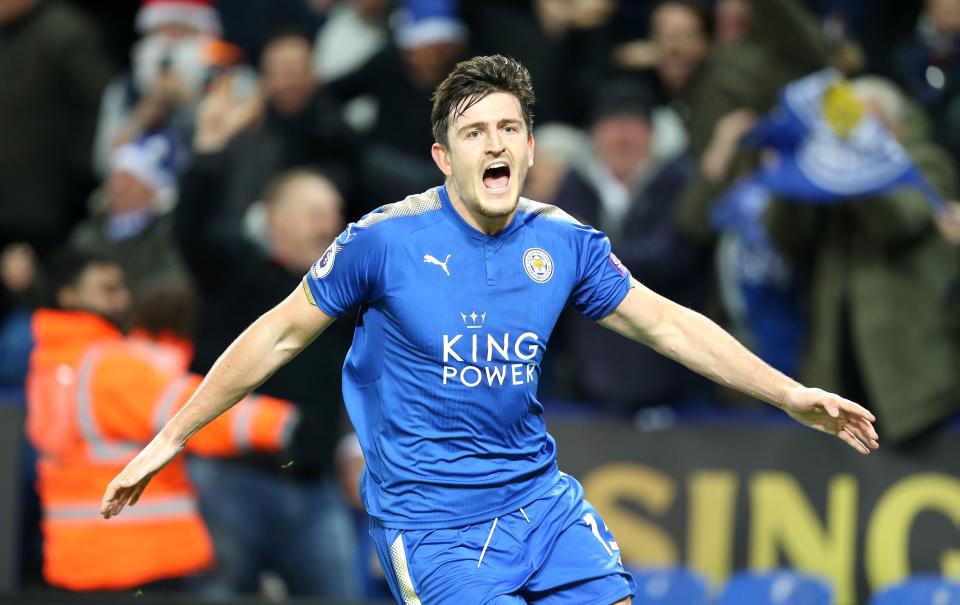  Harry Maguire is a target for both Man United and City in the summer